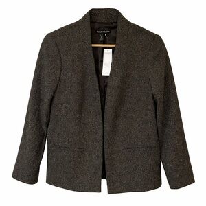 Peace of Cloth Dark Gray Women's Blazer